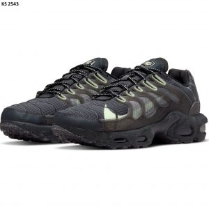Кросівки Nike Air Max TN Terrascape Plus Black Barely Volt (чорно/cині)