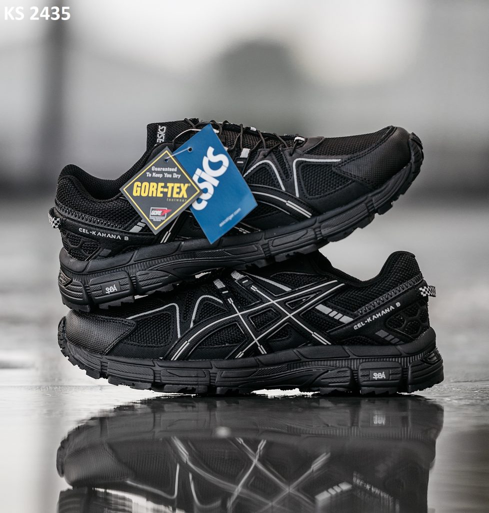 Кросівки Asics Gel-Kahana 8 Black ТЕРМО (чорні)
