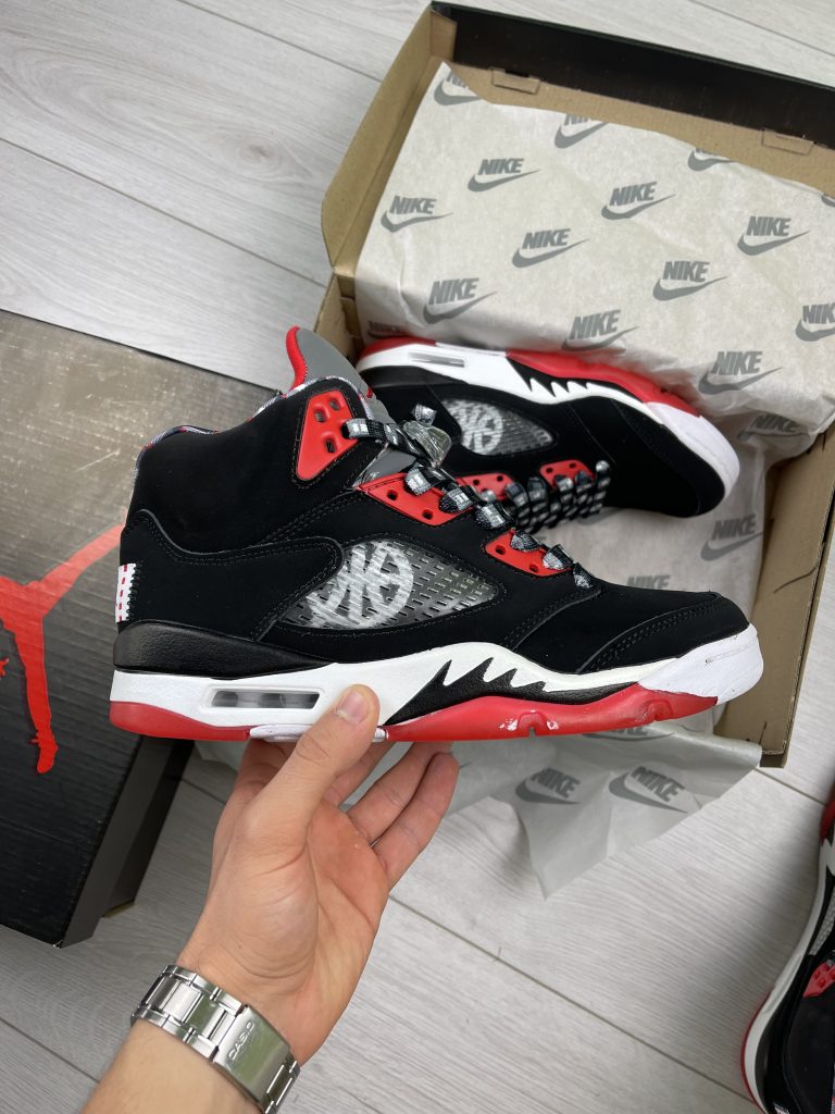 Air Jordan 5 'Quai 54' Black/Red