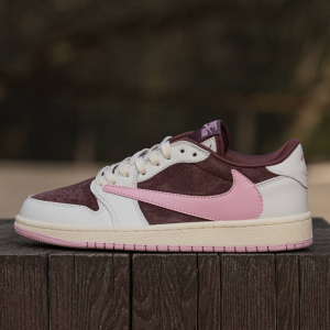 Air Jordan 1 x Travis Scott Low OG Wmns Pink Oxford