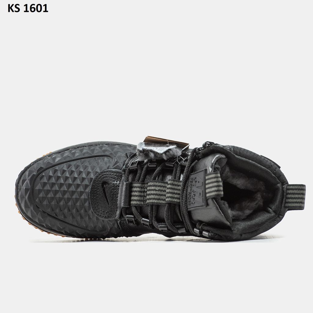 Кросівки Nike LF1 Duckboot Black Brown (чорно/коричневі) ЗИМА