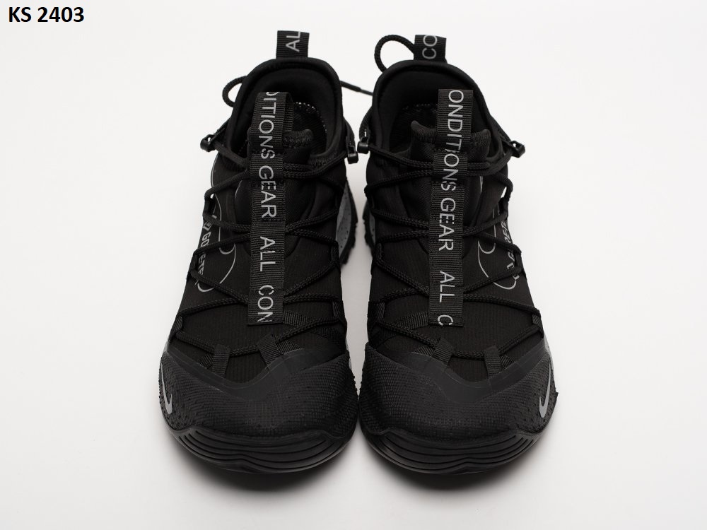 Кросівки Nike ACG Art Terra Antarktik Low Black Gray (чорно/сірі)