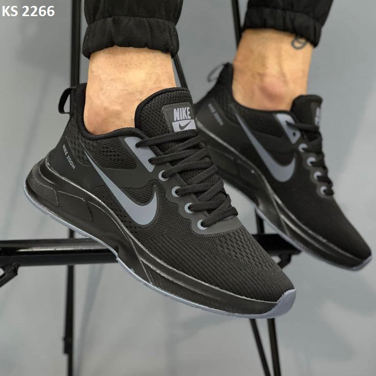 Кросівки Nike Air Zoom Black (чорні)