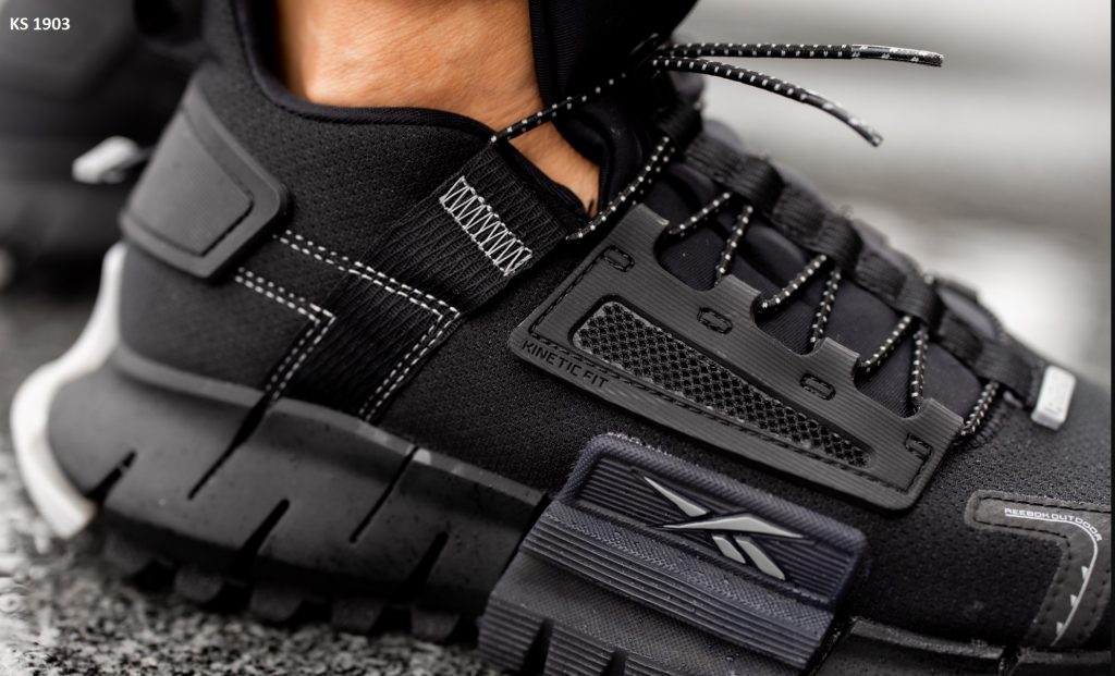 Кросівки Reebok Zig Kinetica Edge Black (чорні)