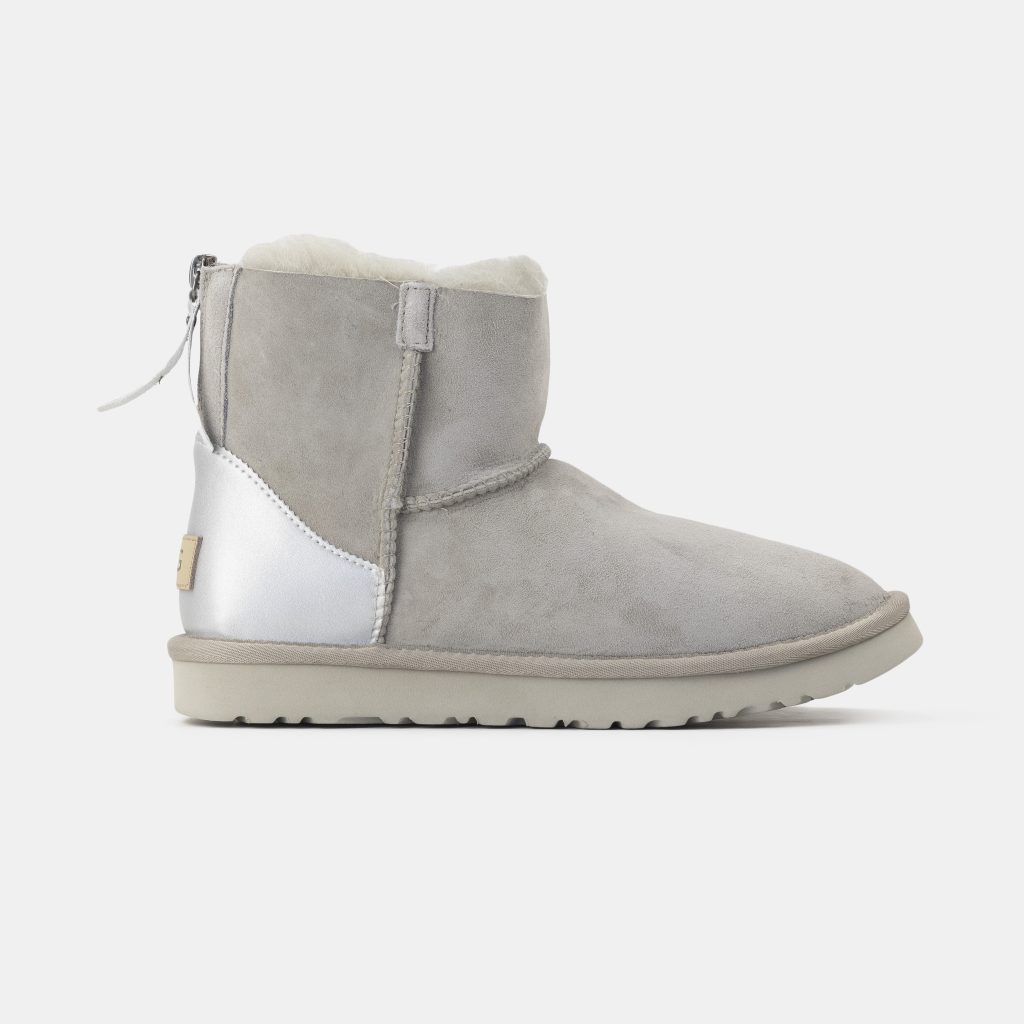 Short ZIP Ligth Grey Chromium