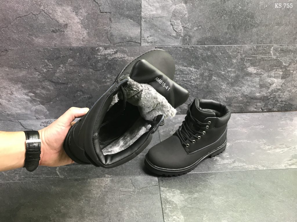 Timberland (чорні) ЗИМА