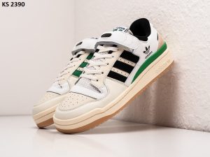 Adidas Forum Low 84 White Green (біло/зелені)