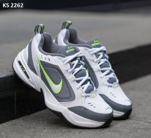 Кросівки Nike Air Monarch IV White Light Green (біло/салатові)
