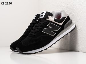 Кросівки New Balance 574 Black White (чорно/білі)
