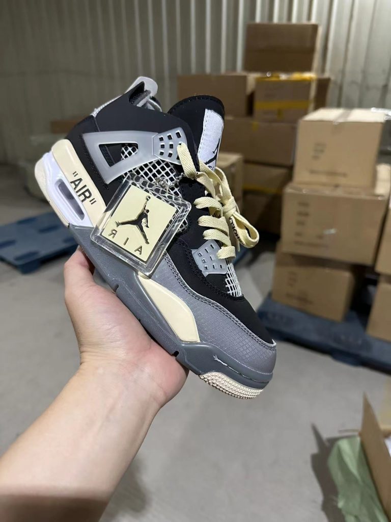 Jordan 4 Off White Black