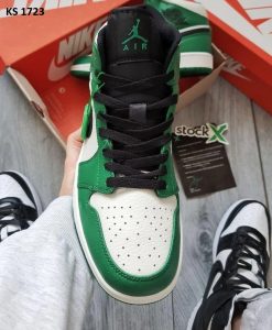 Кросівки Nike Air Jordan 1 Green (зелені)
