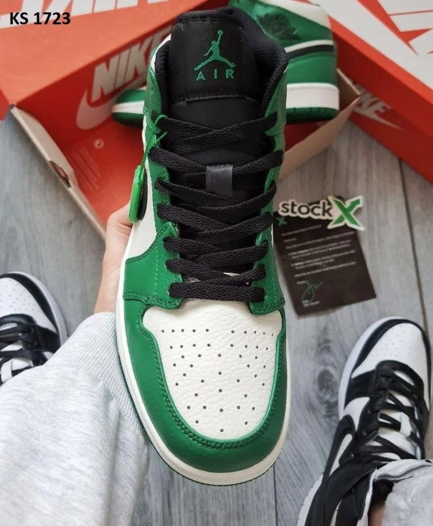 Кросівки Nike Air Jordan 1 Green (зелені)
