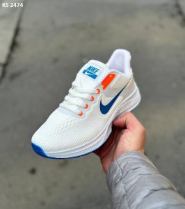 Кросівки Nike Air Zoom White Blue (біло/сині)