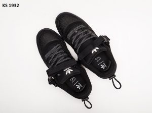 Bad Bunny x Adidas Forum Low Black (чорні)