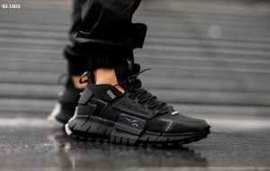 Кросівки Reebok Zig Kinetica Edge Black (чорні)