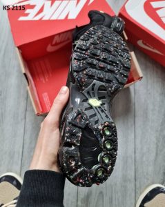 Кросівки Nike Air Max TN Terrascape Plus Black Lime (чорно/зелені)