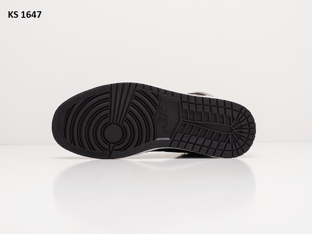 Кросівки Nike Air Jordan 1 Retro High Shadow Gray (чорно/сірі)