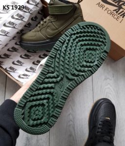 Nike Lunar Winter (зелено/чорні) ЗИМА