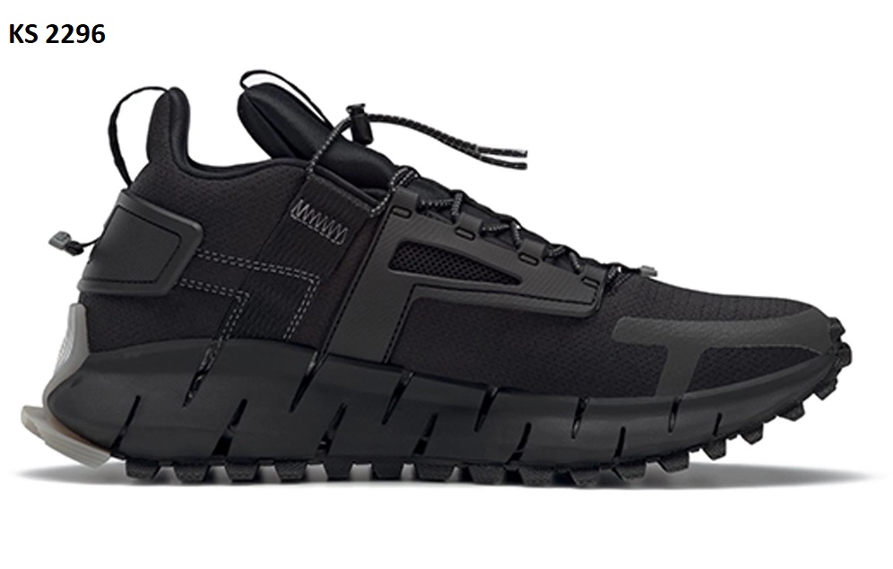 Кросівки Reebok Zig Kinetica Edge Total Black (чорні)