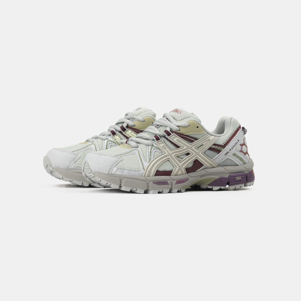 Asics Gel-Kahana 8 Grey Burgundy