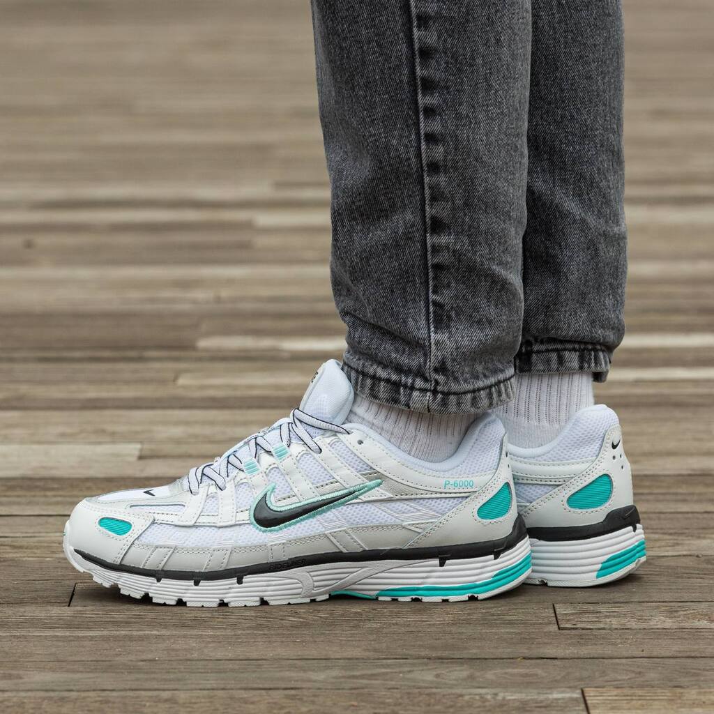 Nike P-6000 White Blue