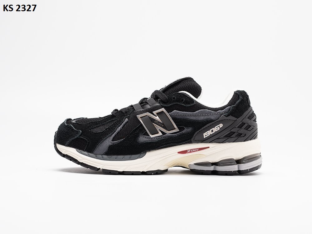 Кросівки New Balance 1906D Black Gray Red (чорні)