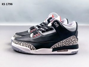 Nike Air Jordan 3 Retro (чорні)