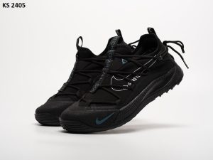 Кросівки Nike ACG Art Terra Antarktik Low Black Blue (чорно/сині)