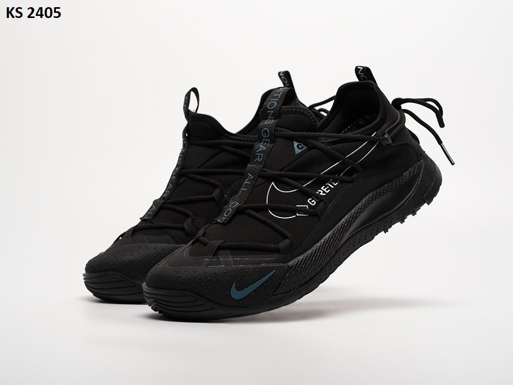Кросівки Nike ACG Art Terra Antarktik Low Black Blue (чорно/сині)