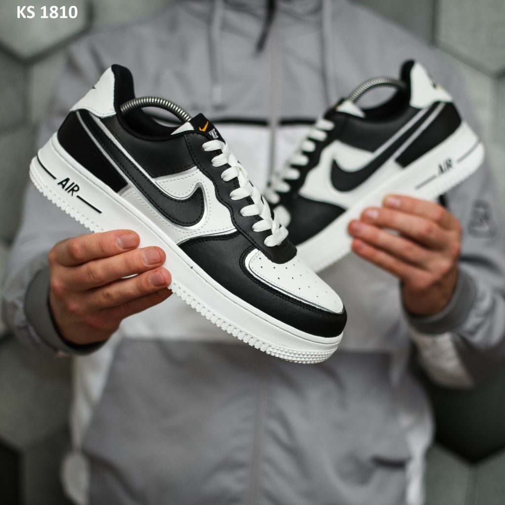 Nike Air Force Low (чорно/білі)