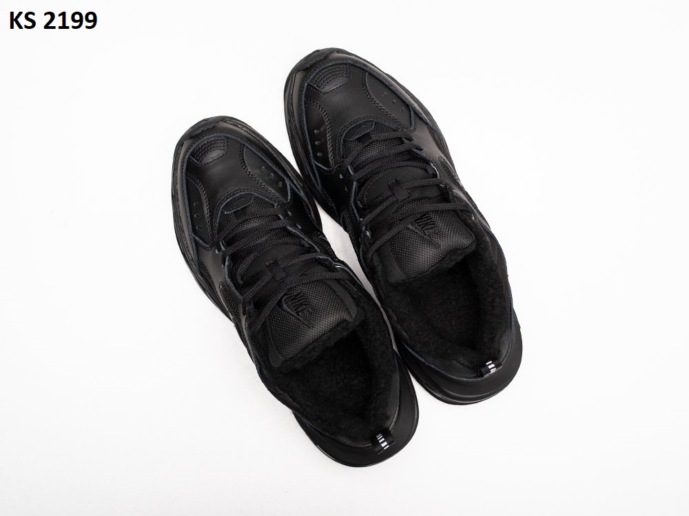 Кросівки Nike M2K Tekno Winter Black (чорні) ЗИМА