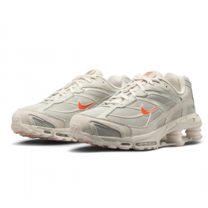 Nike Shox Ride 2 Light Bone and Turf Orange