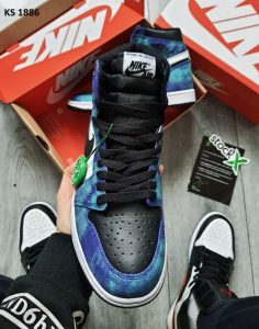 Nike Air Jordan 1 High (сині)