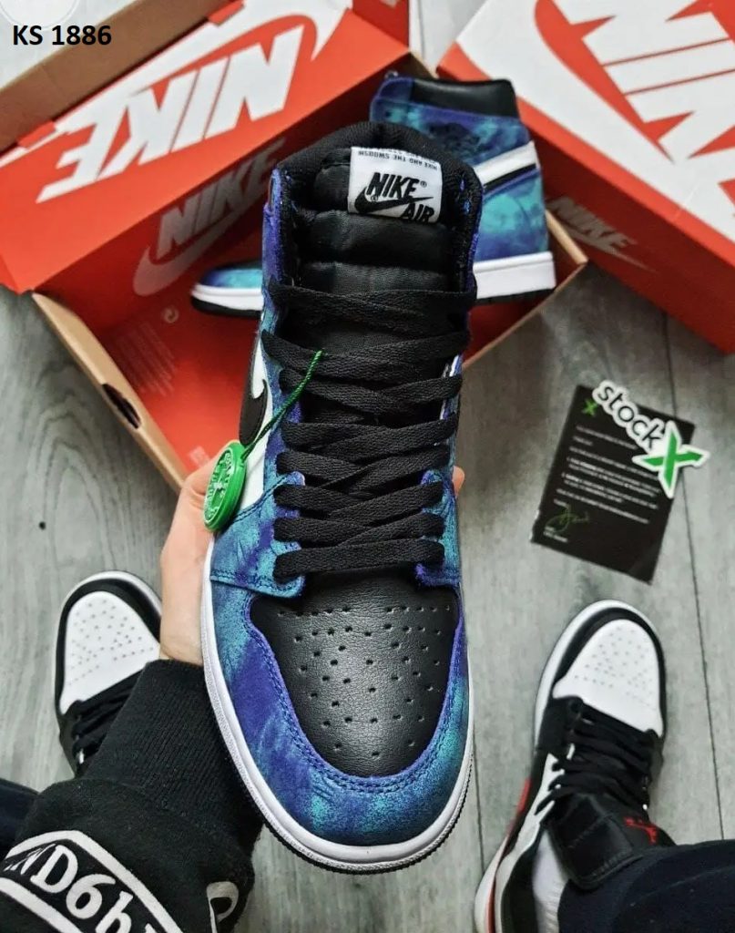 Nike Air Jordan 1 High (сині)