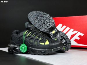 Кросівки Nike Air Max TN Terrascape Plus Black Lime (чорно/зелені)