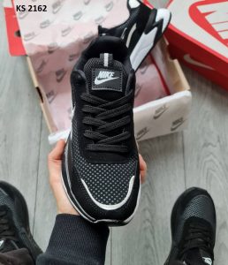 Кросівки Nike Air Black White (чорно/білі)