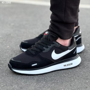 Кросівки Nike Air Zoom Black and White (чорні/білі)