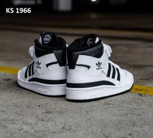 Adidas Forum 84 High (біло/чорні)