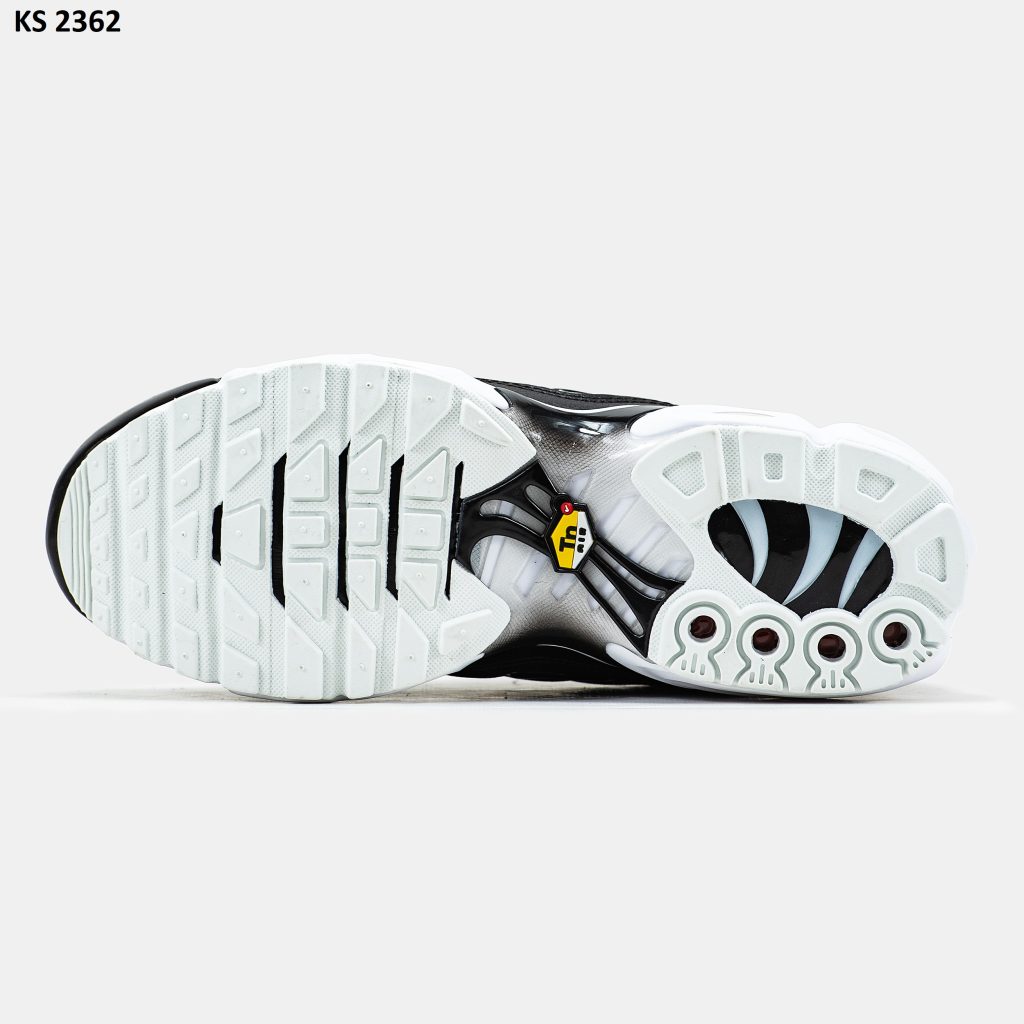 Кросівки Nike Air TN Max Plus Black White (чорно/білі)