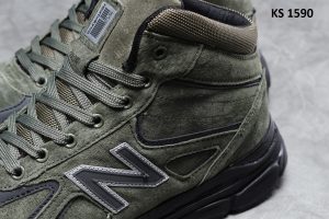 Кросівки New Balance 990 Greens (зелені) ЗИМА