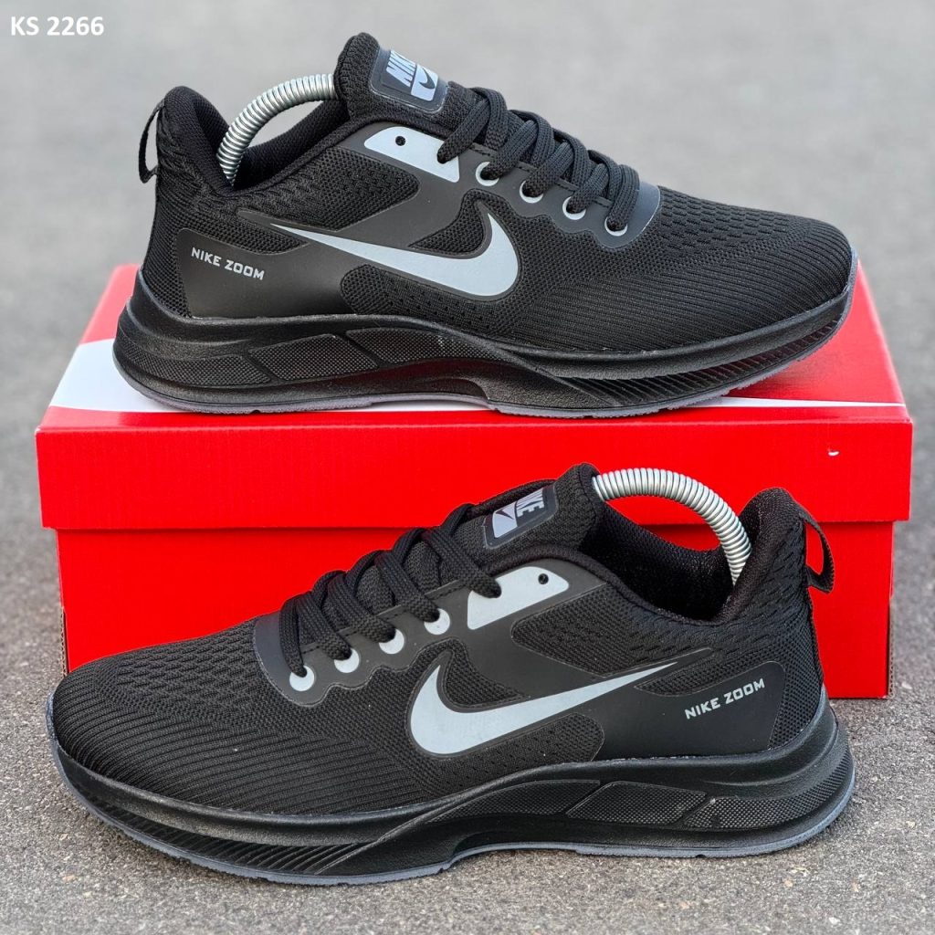 Кросівки Nike Air Zoom Black (чорні)