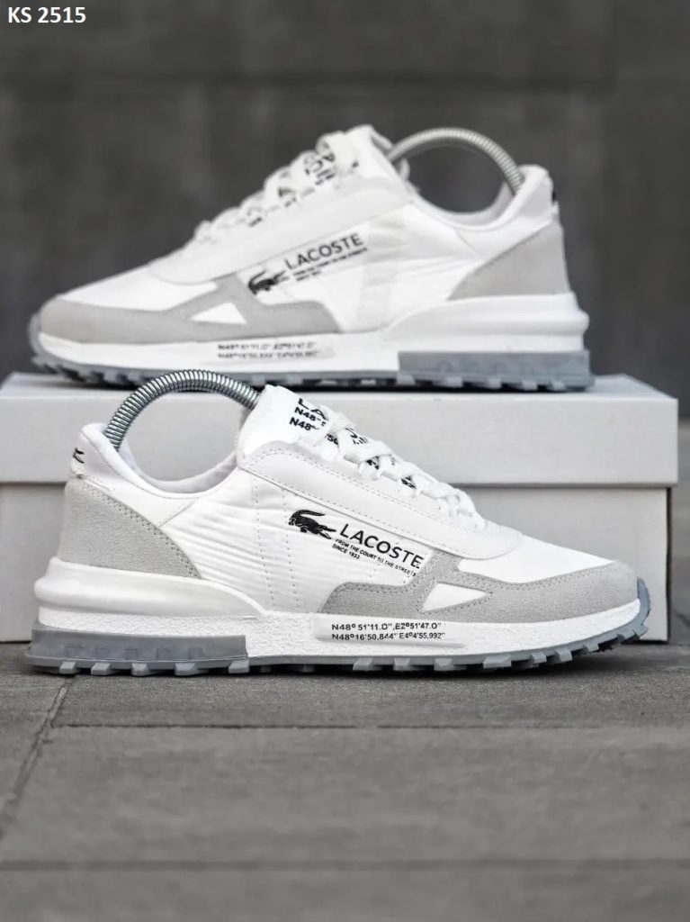 Кросівки Lacoste Elite Active White (білі)