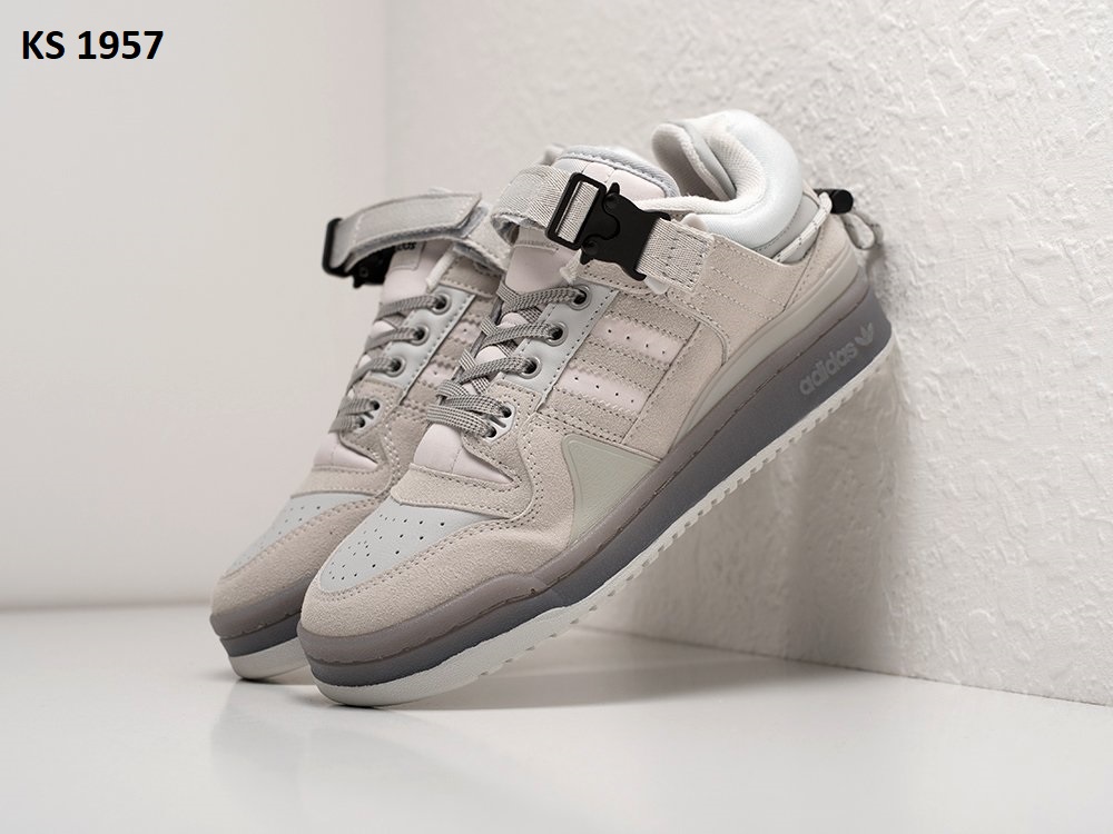 Bad Bunny x Adidas Forum Low Gray (сірі)