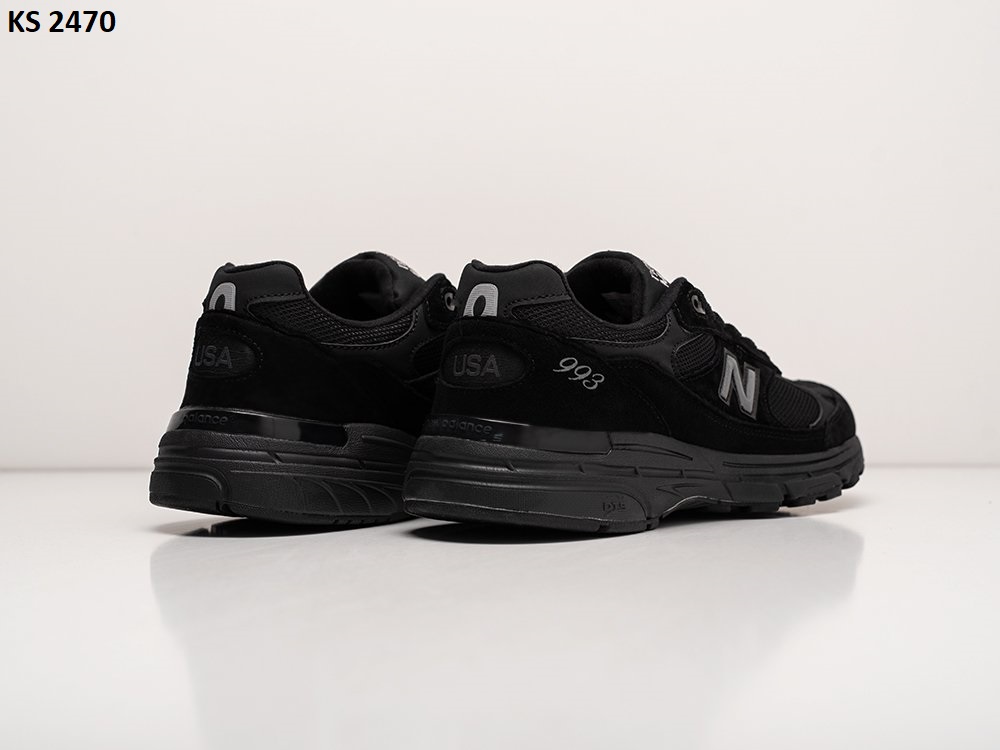 Кросівки New Balance 993 Black (чорні)