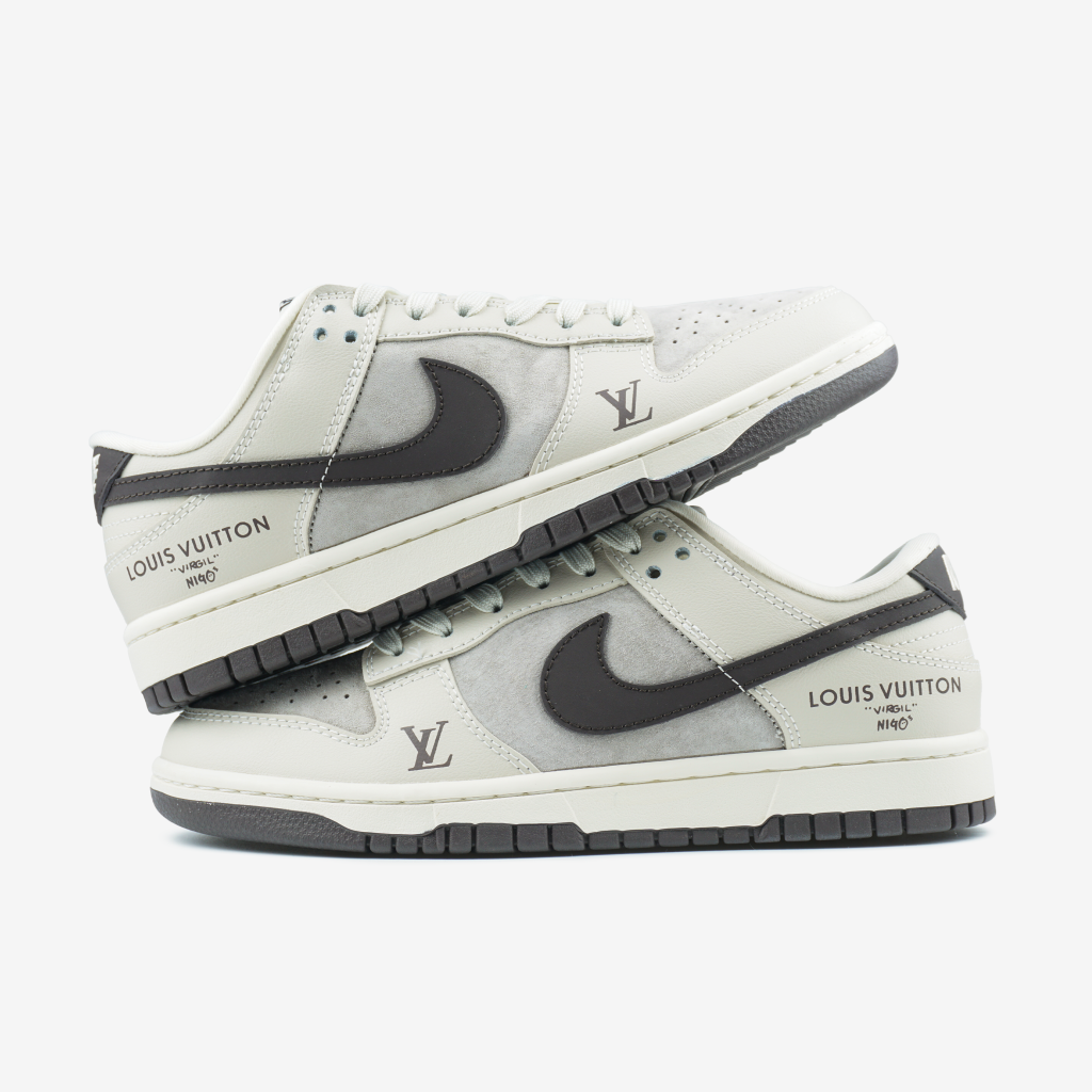 Nike Dunk Low  x Louis Vuitton Grey Black