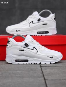 Кросівки Nike Air Max 90 White (білі)