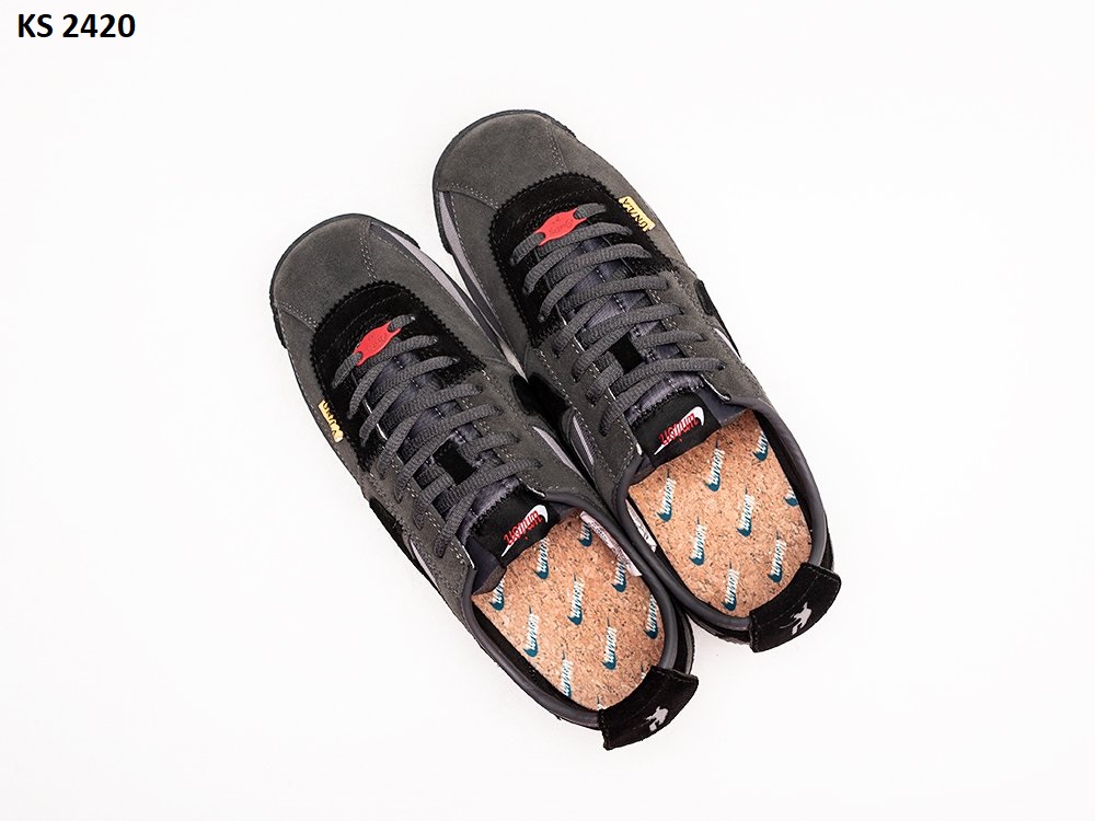 Кросівки Nike Cortez x Union Gray (сірі)