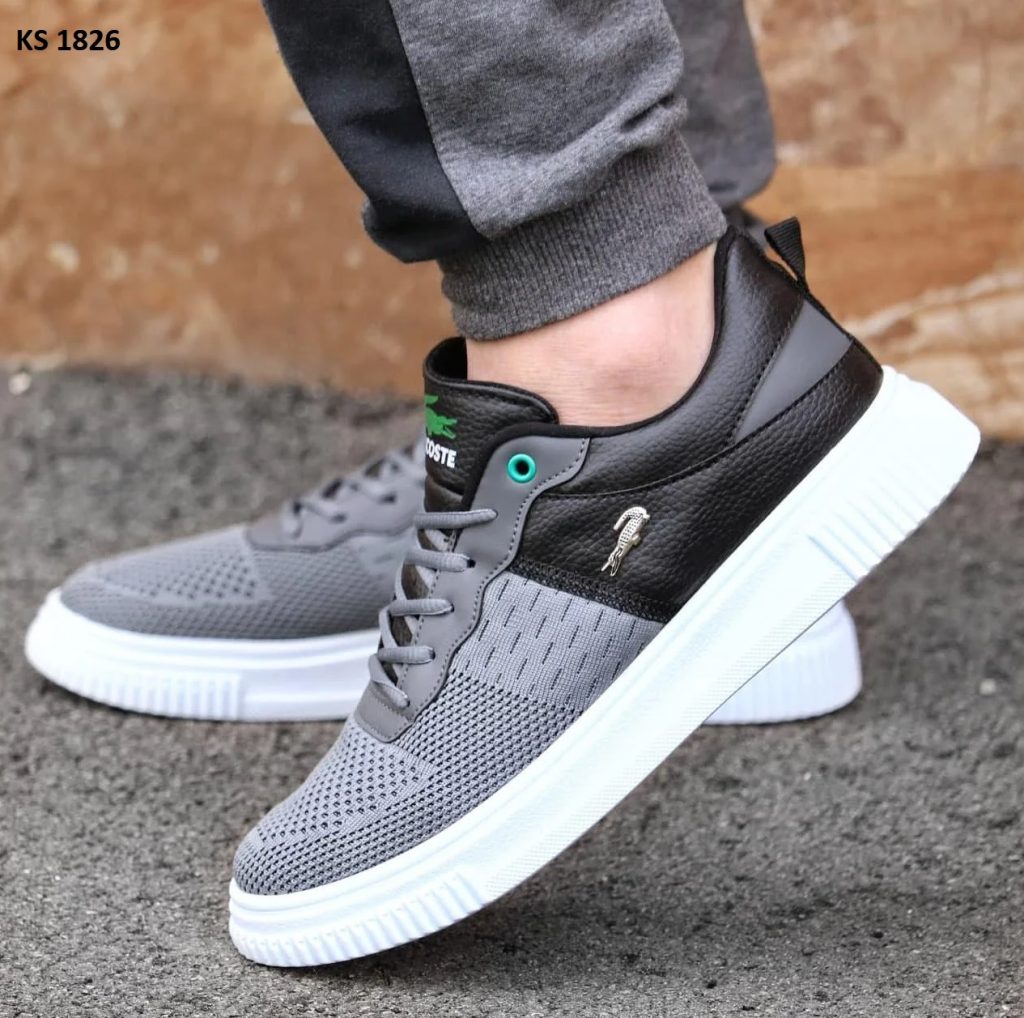 Lacostе (сіро/чорні)