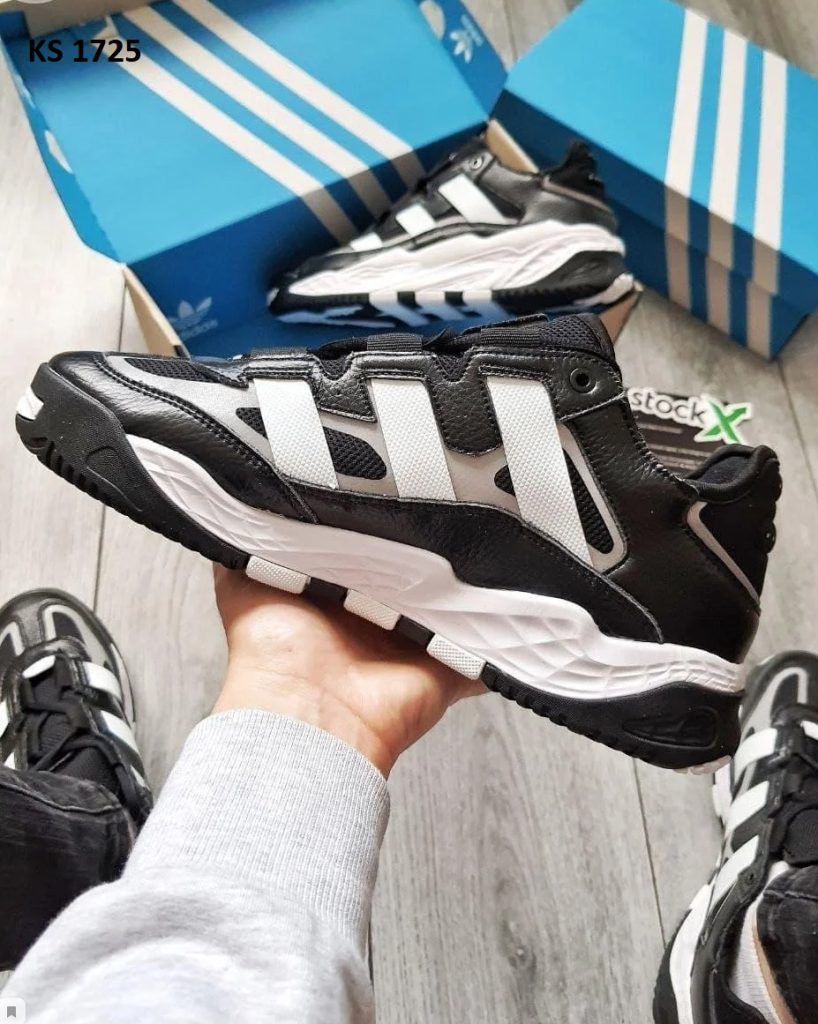 Adidas Niteball (чорно/білі)
