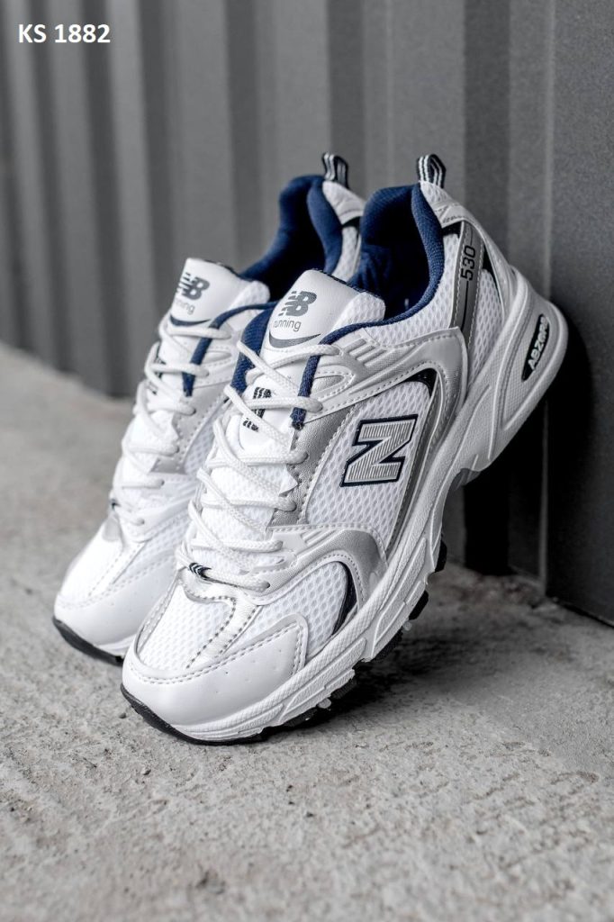 Кросівки New Balance 530 abzorb White Blue (білі)